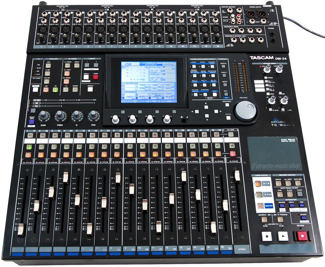 TASCAM DM-24 Digital Mischpult DM24 Mixer Digitalmischpult + 1J GEWÄHR ...